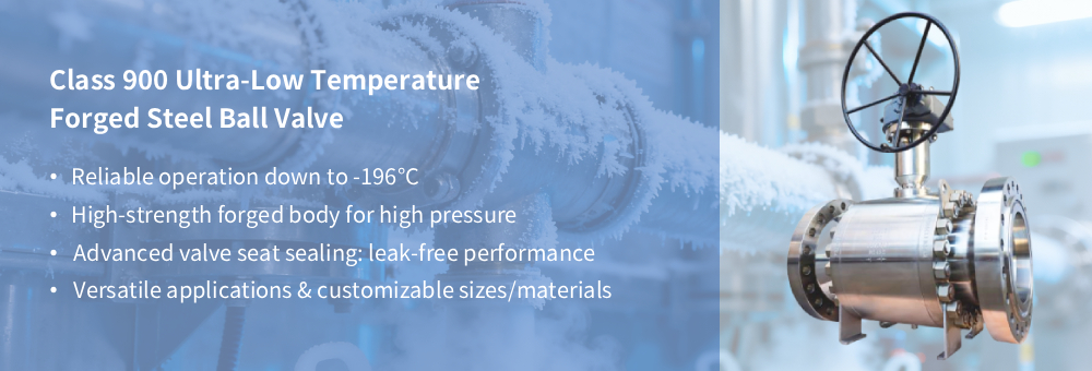 Ultra-Low Temperature Forged Ball Valve Válvula de bola forjada para temperatura ultrabaja