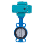 Electric FCD Wafer Butterfly Valve Válvula de mariposa de oblea de hierro dúctil