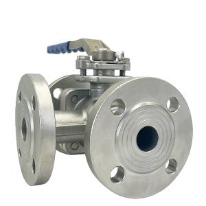 Válvula de bola con brida