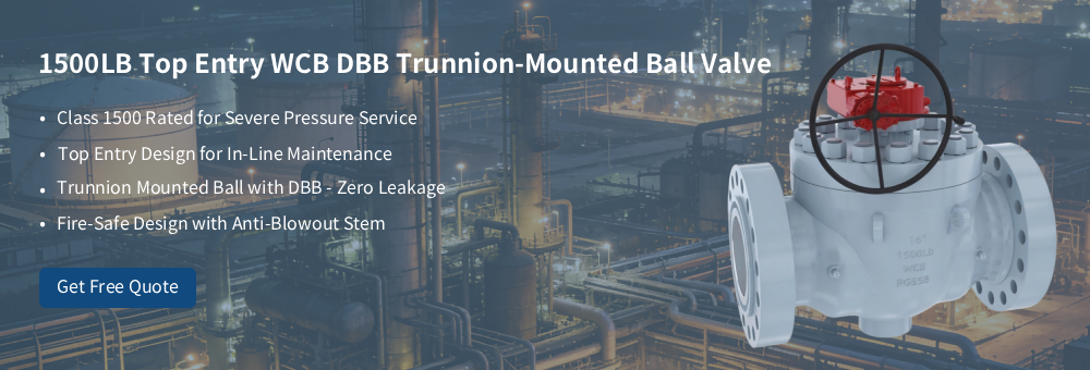 V&aacute;lvula de bola de entrada superior clase 1500