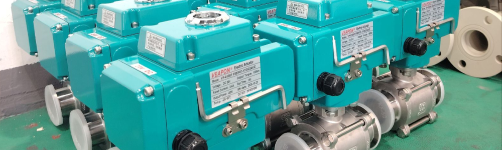 v&aacute;lvula de bola el&eacute;ctrica sanitaria 