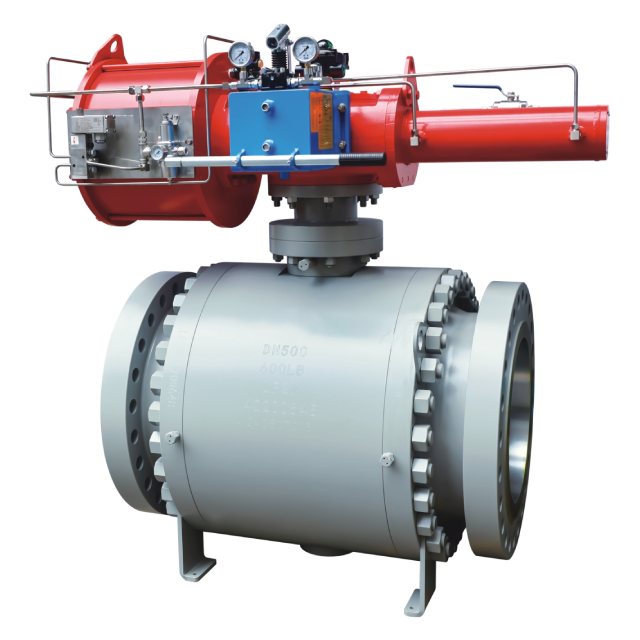 Válvula de bola para temperatura ultrabaja de puerto reducido Clase 900